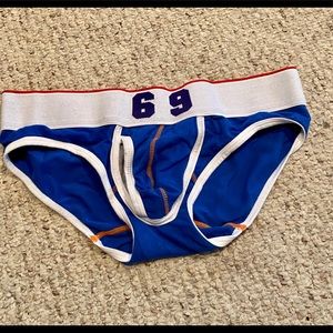 Pair of mens low cut briefs